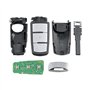 WANGCL Clé télécommande 3 boutons 433 MHz ID48 W/cutter pour Magotan Passat CC 3C0959752BA