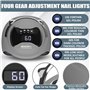 MULEVIP Lampe UV Ongles Gel 180W Lampe UV Lampe LED Ongle,Lampe UV LED Machine UV Led pour Ongles 4 Minuteries 10s/30s/60s/99s, 