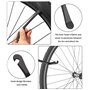 TIDEVAN 6 Pièces Demonte pneus Velo Démonte-Pneu en métal Démonte Pneu Vélo en Métal Noir Leviers de Pneus de Vél 120 x 12 mm Ou