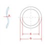 Assortiment de 175 rondelles à ressort ondulées M3-M25