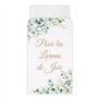 100pcs Pochettes Mouchoirs pour Larmes de Joie Mariage Sachet de Larmes de Joie Enveloppes pour Mouchoirs Faveur de Mariage Pour