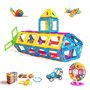 Condis Jeux de Societes Aimantés Construction Magnetiques Enfants 95 PCS