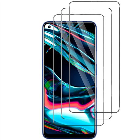 【Lot de 3】 Verre Trempé Compatible avec Realme 7 Pro