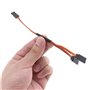 be in your mind Câble d'extension Servomoteur de Type Y Connecteur Compatible pour Futaba JR Spektrum Hitec (1 mâle à 2 Femelle)