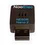 Nooelec NESDR Nano 2 - Ensemble Minuscule USB RTL-SDR Noir (RTL2832U + R820T2) avec antenne MCX. Radio définie par Logiciel
