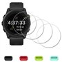 iDaPro [4Pcs Protection d'Ecran pour Garmin Forerunner 745 Running/Triathlon+[4Pcs] Bouchons anti-poussière silicone