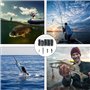 Jubaopen 120PCS Kit d'Accessoires de Pêche à la Carpe, Matériel de Pêche Emerillon Peche Carpe pour Plomb Peche Carpe Pêche à la