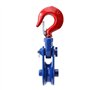 Poulies de Levage Robustes avec Crochet Pivotant pour Câble Métallique Treuil Manille