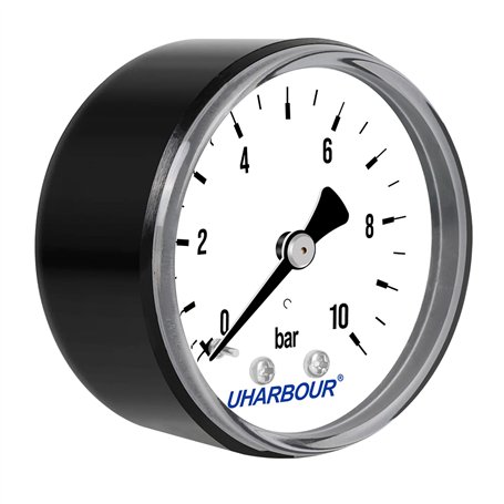 UHARBOUR Manometre Pression Eau