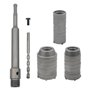 Mèche de forage en béton avec manche rond de 350 mm SDS Plus Trépan pour trou de sciage de béton Mèche de forage pour mur en pie