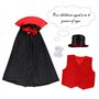 Tacobear Deguisement Magicien Enfant Magicien Costume Magicien Accessoires Roleplay Costume de Rôle Kit pour Halloween Carnaval 