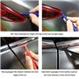 GTIWUNG 6 dans 1 Car Wrapping kit, Squeegee avec Feutre Micro-Fibre, Micro Raclette Set d'outil d'emballage de Vinyle avec Duret