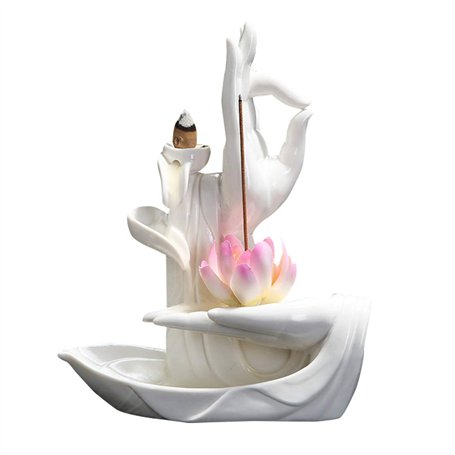 Verus Brûle-encens à refoulement en céramique avec 10 cônes d’encens