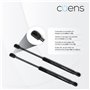 Jeu de 2 amortisseurs ou ressorts à gaz pour lit coffre 1150N boule-clip - Idéal pour lit coffre 135 cm - Cuens
