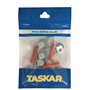 Taskar Lot de 3 crochets à tableau robustes – Charge de 15 kg