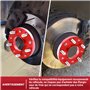 CarBole Élargisseurs de Voie 5x120 & 20mm/15mm (2 Paires) Hubcentric NLB:72,56 avec Boulon:M12x1.5 (Rouge),Compatible avec BMW e