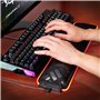 ENHANCE Repose-poignet LED avec support en mousse à mémoire de forme souple pour claviers de taille complète – Repose-poignet av