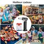 Carehabi Chalumeau de Cuisine, Flamme Réglable Chalumeau avec Verrouillage de Sécurité, Rechargeable Briquet Chalumeau Pour la C