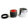 PEPTE Aérateur De Robinet 18 mm Économie d'eau 6 L/Min M18 Mâle + Joint Chromée 640522656523