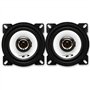 KIT Set pour Alpine SXE-1025S 2 Haut-parleurs 2 Voies coaxiales 10 cm 100 mm 4", 25 Watts rms et 180 Watts Max pour caissons Sta