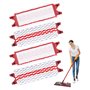 TIDEVAN 4 Pièces Replacement Microfibre Pad pour Vileda Ultramax