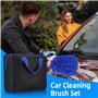 30PCS Nettoyage Voiture, Sac de rangement inclus,Pinceau Detailing Auto,Detailing auto pour le nettoyage des voitures,kit de dét