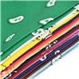 BUYGOO 20 pièces Bandanas foulards multifonctions grands mouchoirs couleur assortie Bandanas carrés pour hommes et femmes/dames