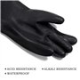 FOCCTS Gants en latex résistant aux produits chimiques en caoutchouc, résistant aux acides/alcalins/travaux de sécurité industri