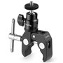 SMALLRIG Super Clamp Mount avec Adaptateur de Griffe à Rotule et Cool Clamp - 1124