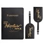 Bubuyun Pochette Passeport et 2 Étiquette Valise