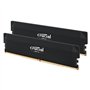 CRUCIAL Memoire RAM PRO DDR5 - 6400 MHZ - 32GB Kit (16GBx2 - OC Gaming Memory Black - CP2K16G64C38U5B