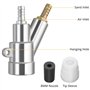 Bohaner Kit de pistolet de sablage à air comprimé avec une buse de sablage en carbure de bore de 8 mm pour pièces d'armoire de s