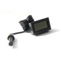 Ytian LCD Tuner Numérique Intégré Thermomètre Hygromètre avec Sonde Externe pour Couveuse Aquarium Volaille Reptile Noir