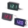 Taikuwu 3PCS 0.56"LED DC Voltage Meter Panel 0-100V 3 Fils Avec Tête Logement Numérique Voltmètre Jauge électrique Précision Tes