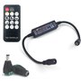 Taikuwu Mini Contrôleur de Gradateur RF 14 Touches Pour FCOB 3014 5630 5730 3528 Bandes LED DC5-24V Variateur de Lumière Mode de