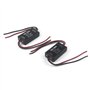 Taikuwu 2PCS Contrôleur Stroboscope LED pour Feu Stop - Module Clignotant Sécurité Moto/Voiture/Camion 12-24V | Installation Fac