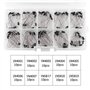 Hilitand 100pcs 10 Values Kit Diode Redresseur Électronique 1N4001~1N4007 1N5817~1N5819 Avec Boîte Claire