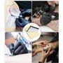 100 Feuilles de Papier Transfert pour Tatouage, 4 Couches de Papier A4 pour Stencil Tatouage Transfert, Papier Tatouage Usage Co