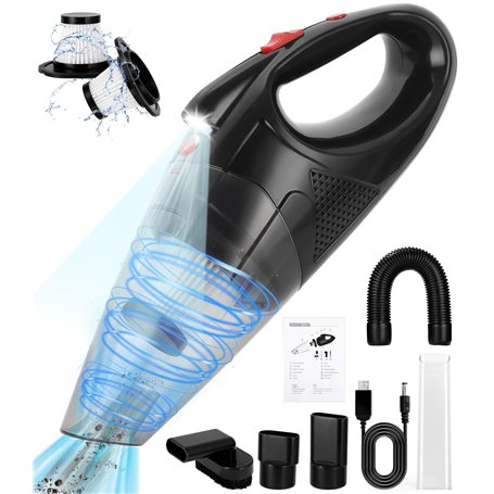 TIDEVAN Aspirateur Voiture sans Fil