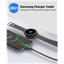 2M Station de Charge pour Sam-sung Cable USB