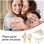4 Pièces Broche Femme, Broche En Cristal Pour Femmes, Broche Bouquet pour la Fixation de Pull, Robes, Épingles de Sûreté pour Fe
