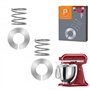 Ressort et rondelle en acier inoxydable compatibles avec les accessoires de mixage Kitchen Aid