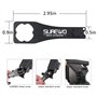 SUREWO Support de Joint à rotule en Aluminium avec clé en Aluminium pour GoPro Hero 13/12/11/10/9/8/7/(2018)/6/5/4 Noir, DJI Osm