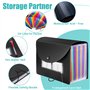 MQVXT Trieur A4 / Range Document Bureau - 24 Pochettes Plastique Classement Extensible Accordéon Organiseur
