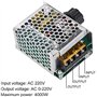 WINGONEER Dimmer Thermostat Controller AC 220V 4000W haute puissance SCR électronique Régulateur de tension Gouverneur Vitesse