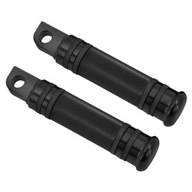 HDBUBALUS Repose-pieds de moto à bande étroite moletée pour Harley Street Glide