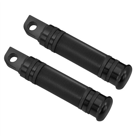 HDBUBALUS Repose-pieds de moto à bande étroite moletée pour Harley Street Glide