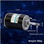 12V/24V 30W Mini Moteur à Courant Continu à Aimants Permanents Réversible CW/CCW Electrique Grande Vitesse Faible Bruit pour DIY
