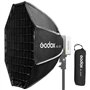 Godox ML-SF50 Boîte à lumière octogonale 50 cm x 50 cm Montage GODOX pour Godox Light ML100R