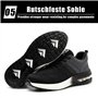 ZSDZSZ Chaussures de Sécurité Hommes Femmes Légère Respirantes Chaussures de Travail Confortable Antidérapante Baskets de Sécuri